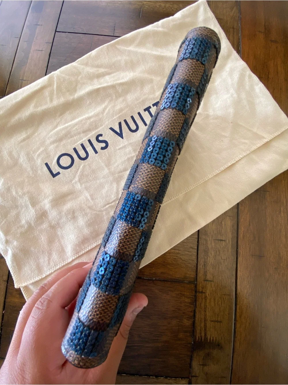Louis Vuitton Damier Paillettes Zippy Wallet